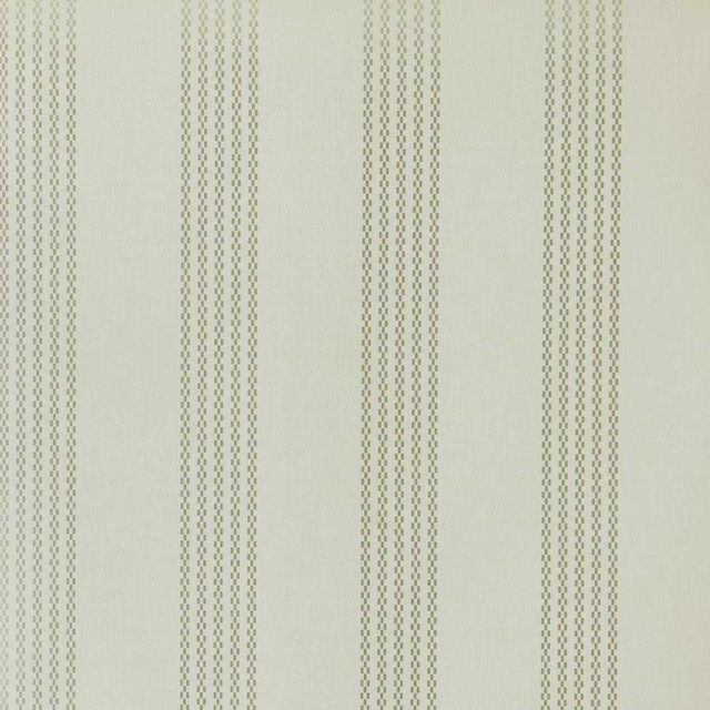 Silk Stripe (Wp) # 02 Metallic by 1838 Wallcoverings Designer Wallpaper V&A Decorative Papers Iii FREE PASTE THE WALL UNITED KINGDOM H-0.4" 20.5"X11YD - Swanky Fabrics -