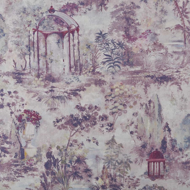 Pavilion (Wp) # 01 Rose by 1838 Wallcoverings Designer Wallpaper PAVILION HALF DROP PASTE THE WALL UNITED KINGDOM 29.5" 27.5"X11YD - Swanky Fabrics - Pavilion (Wp) # 01 Rose by 1838 Wallcoverings Designer Wallpaper PAVILION HALF DROP PASTE THE WALL UNITED KINGDOM 29.5" 27.5"X11YD - Swanky Fabrics -