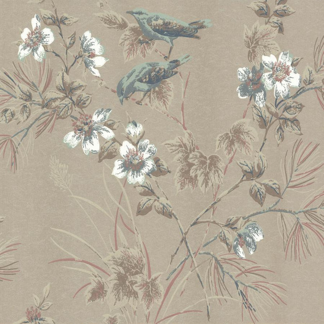 Rosemore (Wp) # 04 by 1838 Wallcoverings Designer Wallpaper ROSEMORE HALF DROP PASTE THE WALL UNITED KINGDOM V-21" 20.5"X11YD - Swanky Fabrics - Rosemore (Wp) # 04 by 1838 Wallcoverings Designer Wallpaper ROSEMORE HALF DROP PASTE THE WALL UNITED KINGDOM V-21" 20.5"X11YD - Swanky Fabrics -