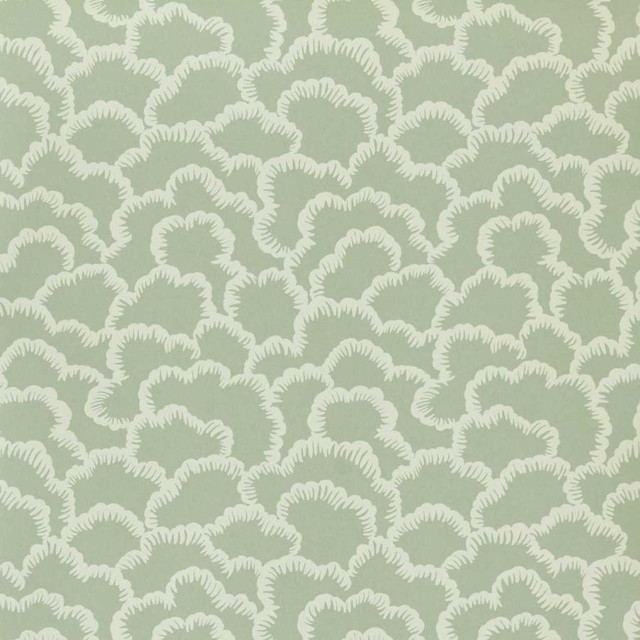 Stratus (Wp) # 03 Sage by 1838 Wallcoverings Designer Wallpaper V&A Decorative Papers Iii STRAIGHT PASTE THE WALL UNITED KINGDOM V-12.5" 20.5"X11YD - Swanky Fabrics -