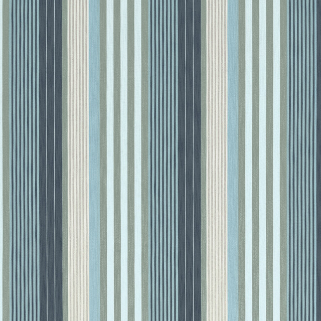 Esprit Stripe Navy and Sky W81704 by Thibaut Fabric Thibaut Fabric Esprit Stripe Navy and Sky W81704 Fabric SOLEIL U.S.A </p><p>Repeat: H: 14 in (35.56 cm), V: 0 (0.00 cm) 54 in (137.16 cm) - Fabric Carolina - Esprit Stripe Navy and Sky W81704 by Thibaut Fabric Thibaut Fabric Esprit Stripe Navy and Sky W81704 Fabric SOLEIL U.S.A </p><p>Repeat: H: 14 in (35.56 cm), V: 0 (0.00 cm) 54 in (137.16 cm) - Fabric Carolina -