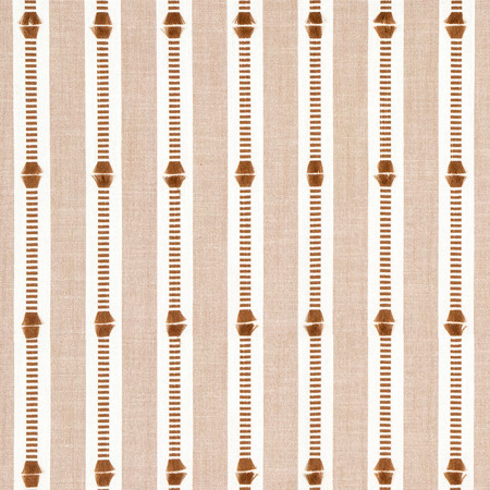 Homework Acorn by Carole Designer Fabric Earthbound 82% Cotton, 18% Polyester N/A 3 7/8" V, 2" H 54" - Swanky Fabrics -