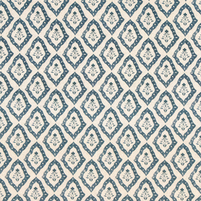 Colleen Indigo by Carole Designer Fabric Making Waves 85% Cotton, 15% Linen 45,000 Martindale Circular Rubs 2 3/8" V, 2 3/8" H 54" - Swanky Fabrics - Colleen Indigo by Carole Designer Fabric Making Waves 85% Cotton, 15% Linen 45,000 Martindale Circular Rubs 2 3/8" V, 2 3/8" H 54" - Swanky Fabrics -