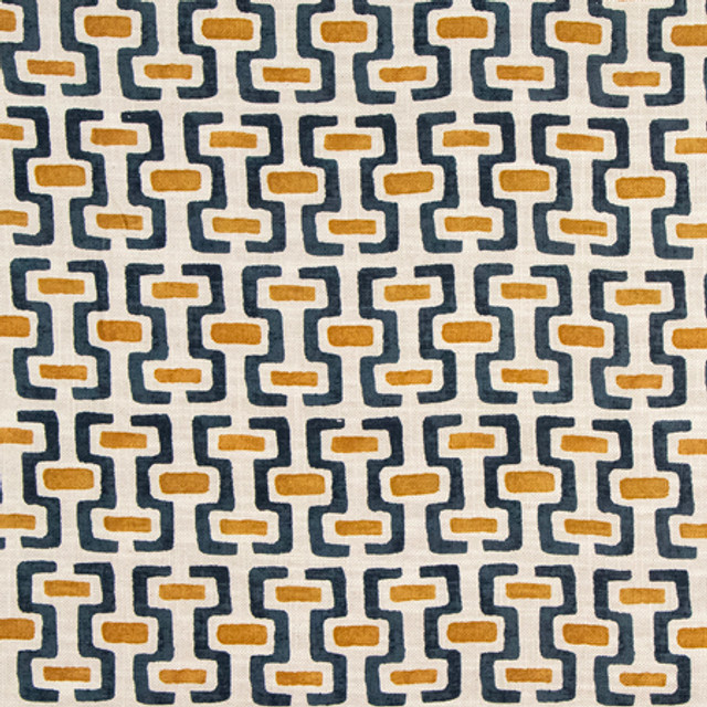 Darling Idea Indigo by Carole Designer Fabric Making Waves 75% Cotton, 25% Linen-Soil Repellent 9,000 Wyzenbeek Double Rubs 9" V, 6 3/4" H 55" - Swanky Fabrics - Darling Idea Indigo by Carole Designer Fabric Making Waves 75% Cotton, 25% Linen-Soil Repellent 9,000 Wyzenbeek Double Rubs 9" V, 6 3/4" H 55" - Swanky Fabrics -