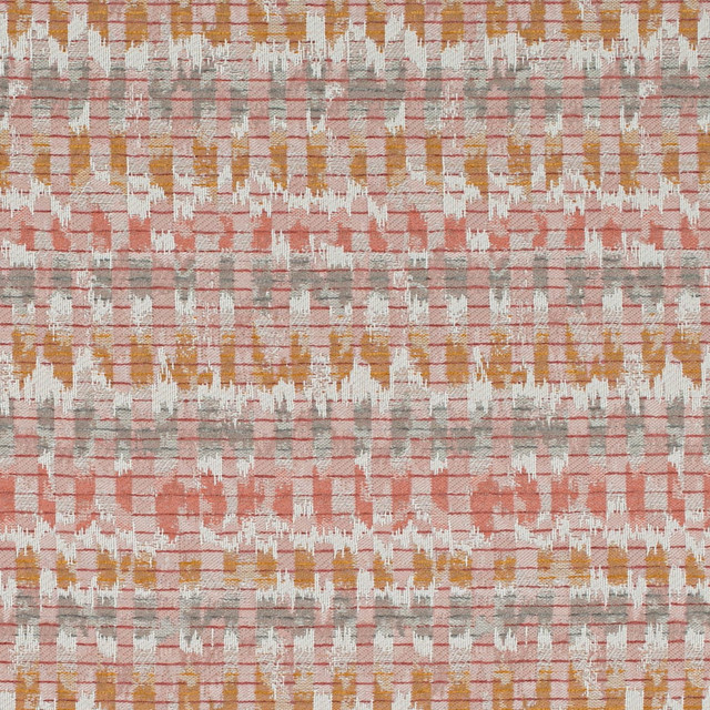 CB800-505 by Charlotte Designer Fabric Shades of Wild Rose 100% Polyester Asia Exceeds 136,000 Wyzenbeek Rubs (Heavy Duty) Horizontal 7" x Vertical 15" 54 Inches - Swanky Fabrics -