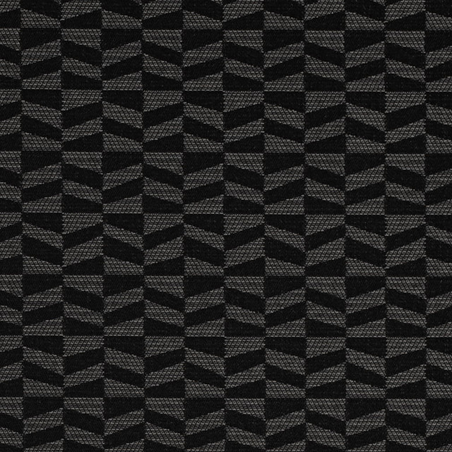 D4603 Jet by Charlotte Designer Fabric Contract Collective 100% Polyester USA Exceeds 100,000 Wyzenbeek Rubs (Heavy Duty) Horizontal 1.75" x Vertical 2.75" 54 Inches - Swanky Fabrics -