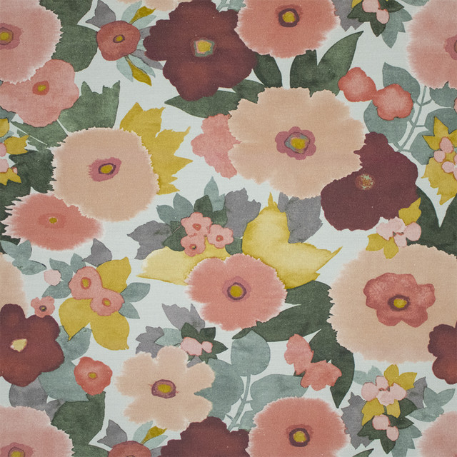 F6311 Primrose by Greenhouse Designer Fabric - 100% Cotton Mexico 80000 18.5" H, 16.62" V 54" - Swanky Fabrics -