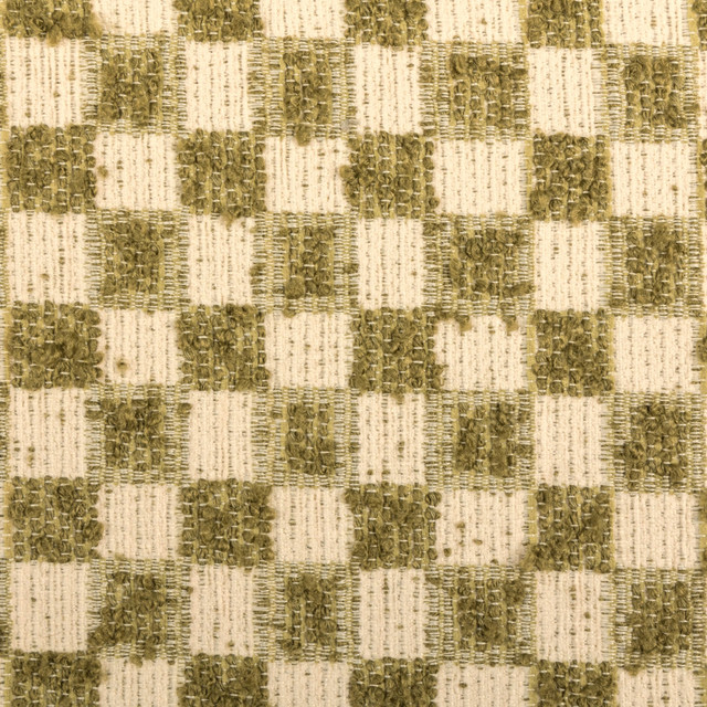 F6284 Matcha by Greenhouse Designer Fabric - 100% Polyester Belgium 21000 1.125" H, 1.125" V 54" - Swanky Fabrics -
