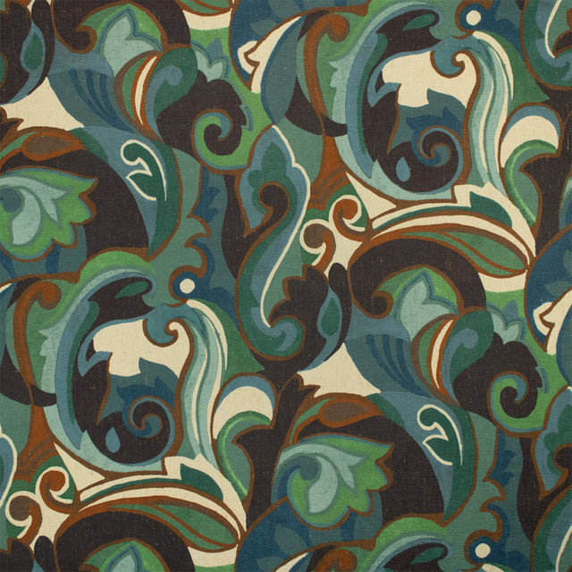 S7305 Rainforest by Greenhouse Designer Fabric - 96% Polyester, 4% Linen China 15000 13.5" H, 25.25" V 55" - Swanky Fabrics - S7305 Rainforest by Greenhouse Designer Fabric - 96% Polyester, 4% Linen China 15000 13.5" H, 25.25" V 55" - Swanky Fabrics -