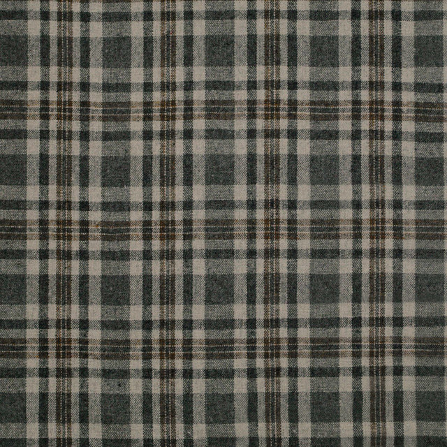S7114 Ash by Greenhouse Designer Fabric - 40% Wool, 35% Polyester, 15% Nylon, 10% Acrylic India 51000 2.8" H, 2.7" V 54" - Swanky Fabrics -