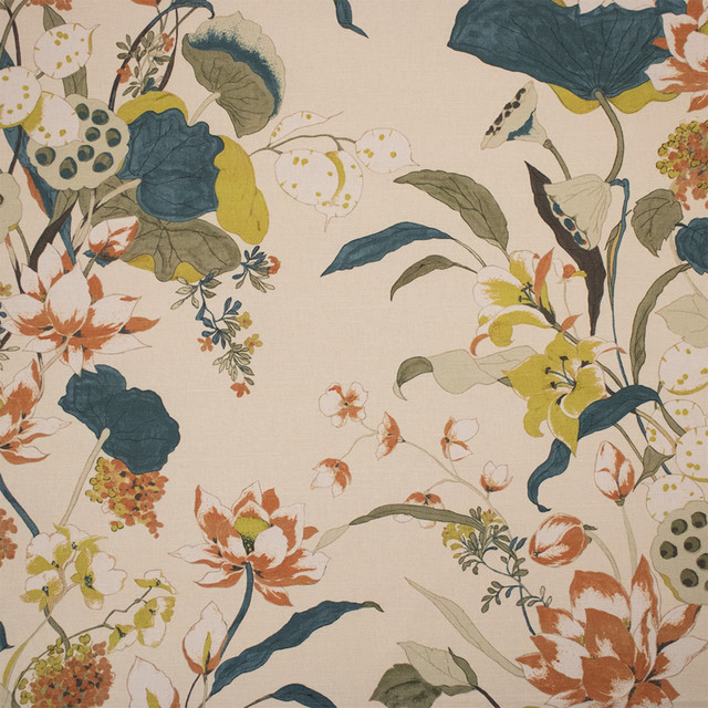S7295 Enlightenment by Greenhouse Designer Fabric - 55% Linen, 45% Cotton Spain 51000 27" H, 27" V 54" - Swanky Fabrics -