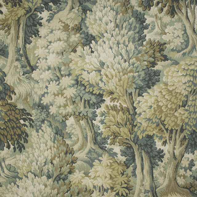 S7150 Blue by Greenhouse Designer Fabric - 100% Cotton Spain 51000 27." H, 36" V 54" - Swanky Fabrics -