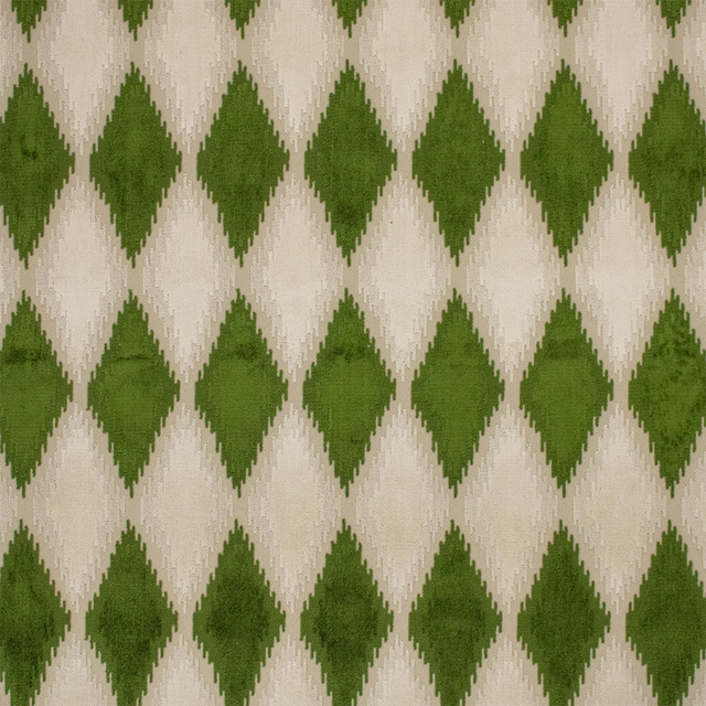 S7301 Jade by Greenhouse Designer Fabric - 100% Cotton India 20000 3.5" H, 8" V 54" - Swanky Fabrics -