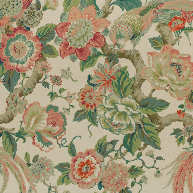 S7208 Document by Greenhouse Designer Fabric - 55% Linen, 45% Cotton Spain 51000 27" H, 36" V 54" - Swanky Fabrics -