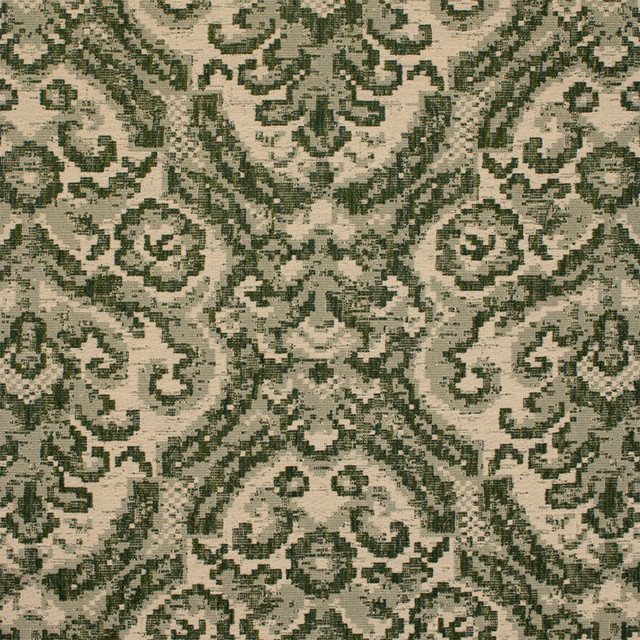 S7014 Jade by Greenhouse Designer Fabric - 66.02% Polyester, 24.88% Cotton, 6.83% Pre-Crcotn, 2.27% Pcr Polyester USA 33000 27.25" H, 20.75" V 54" - Swanky Fabrics -