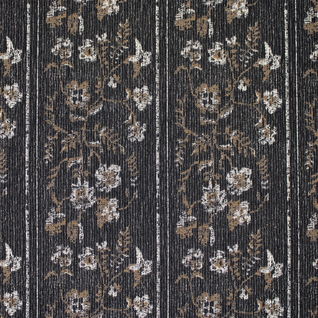 S7253 Carbon by Greenhouse Designer Fabric - 43.52% Polyester Bc, 27.7% Recycled Cotton, 16.91% Polyester, 11.87% Recycled Polyester USA 56000 9" H, 13.5" V 54" - Swanky Fabrics -