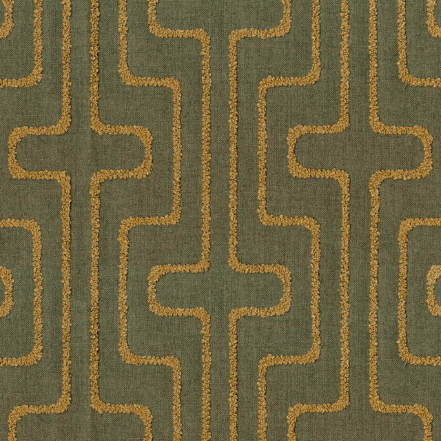 S7021 Juniper by Greenhouse Designer Fabric - 100% Polyester India 55000 9" H, 8.75" V 53" - Swanky Fabrics -
