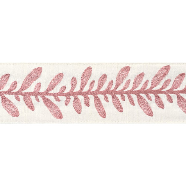 Calathea Tape Rose AE12318 by Thibaut Trim Thibaut Trim Calathea Tape Rose AE12318Trim ISLANDER 90% Silk, 10% Viscose U.S.A </p><p>Repeat: H: , V: 2.75 in (6.99 cm) - Fabric Carolina - Calathea Tape Rose AE12318 by Thibaut Trim Thibaut Trim Calathea Tape Rose AE12318Trim ISLANDER 90% Silk, 10% Viscose U.S.A </p><p>Repeat: H: , V: 2.75 in (6.99 cm) - Fabric Carolina -
