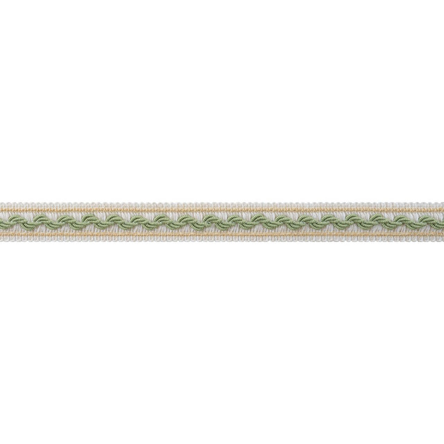 Bree Tape Willow and Soft Gold AE12371 by Thibaut Trim Thibaut Trim Bree Tape Willow and Soft Gold AE12371Trim ISLANDER 96% Polyester, 4% Cotton U.S.A </p><p>Repeat: H: , V: 0.75 in (1.91 cm) - Fabric Carolina - Bree Tape Willow and Soft Gold AE12371 by Thibaut Trim Thibaut Trim Bree Tape Willow and Soft Gold AE12371Trim ISLANDER 96% Polyester, 4% Cotton U.S.A </p><p>Repeat: H: , V: 0.75 in (1.91 cm) - Fabric Carolina -