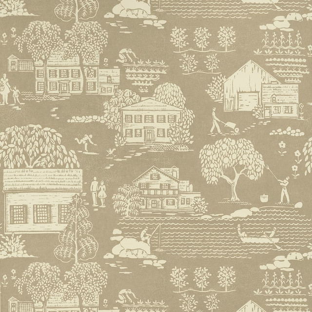 Farmingdale Beige AT16165 by Thibaut Wallpaper Thibaut Wallpaper Farmingdale Beige AT16165Wallpaper SOLEIL Non Woven Wallpaper U.S.A </p><p>Repeat: H: , V: 21 (53.34 cm) 27 in (68.58 cm) - Fabric Carolina - Farmingdale Beige AT16165 by Thibaut Wallpaper Thibaut Wallpaper Farmingdale Beige AT16165Wallpaper SOLEIL Non Woven Wallpaper U.S.A </p><p>Repeat: H: , V: 21 (53.34 cm) 27 in (68.58 cm) - Fabric Carolina -