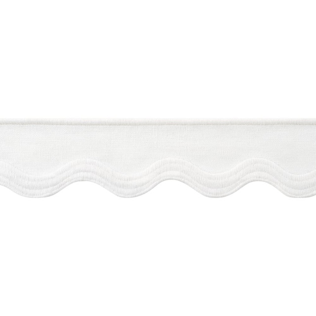 Wave Tape White on White E12328 by Thibaut Trim Thibaut Trim Wave Tape White on White E12328Trim SOLEIL TEXTURES 90% Linen, 10% Polyester U.S.A </p><p>Repeat: H: , V: 2.12 in (5.38 cm) - Fabric Carolina - Wave Tape White on White E12328 by Thibaut Trim Thibaut Trim Wave Tape White on White E12328Trim SOLEIL TEXTURES 90% Linen, 10% Polyester U.S.A </p><p>Repeat: H: , V: 2.12 in (5.38 cm) - Fabric Carolina -