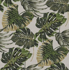 Bova Olive Linen by Norbar Designer Fabric DEL SOL 100% SOLUTION DYED POLYESTER CHINA 28"V 28"H 54 - Swanky Fabrics -