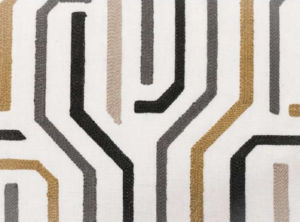 Magnolia Goldenrod by Norbar Designer Fabric PRISM ELEMENTS 52% POLYESTER - 48% COTTON INDIA 9 1/4"V - 9"H 53 - Swanky Fabrics -