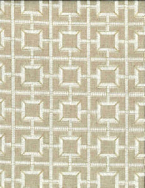 Sinbad Linen 196 by Norbar Designer Fabric PRISM ELEMENTS 52% POLYESTER 22% LINEN INDIA 2"V - 2 1/4"H 53 - Swanky Fabrics -