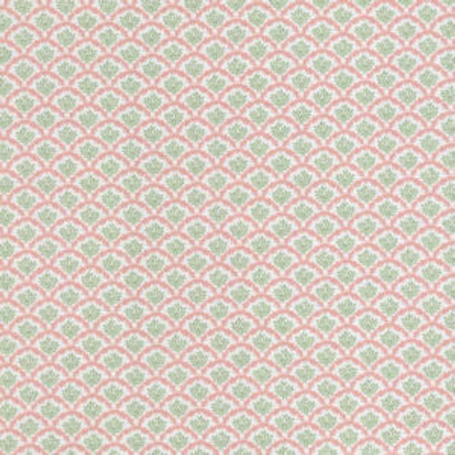 Stockton Pink Green by Norbar Designer Fabric ROMANCE 100% COTTON SPAIN 3 3/8"V 2 1/8"H 55 - Swanky Fabrics - Stockton Pink Green by Norbar Designer Fabric ROMANCE 100% COTTON SPAIN 3 3/8"V 2 1/8"H 55 - Swanky Fabrics -