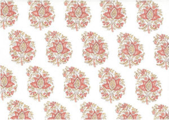 Stratus Coral Lw by Norbar Designer Fabric ROMANCE 100% COTTON SPAIN 6 1/2"V 3"H 55 - Swanky Fabrics - Stratus Coral Lw by Norbar Designer Fabric ROMANCE 100% COTTON SPAIN 6 1/2"V 3"H 55 - Swanky Fabrics -
