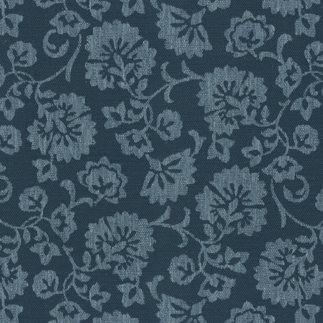 Fancify Indigo 472253 by PK Lifestyles Designer Fabric Cultural Exchange IX 78% Recycled Polyester, 11% Polyester, 11 % Cotton India 51000 H: 13.6, V: 13.2 54 - Swanky Fabrics -