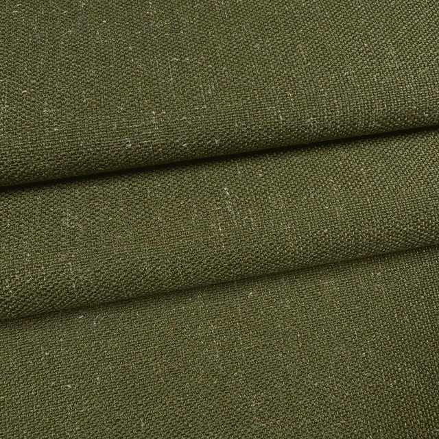 Marana Olive by Magnolia Designer Fabric - 80% Polyester, 20% Linen China 40000 Horizontal: and Vertical: 57 - Swanky Fabrics -