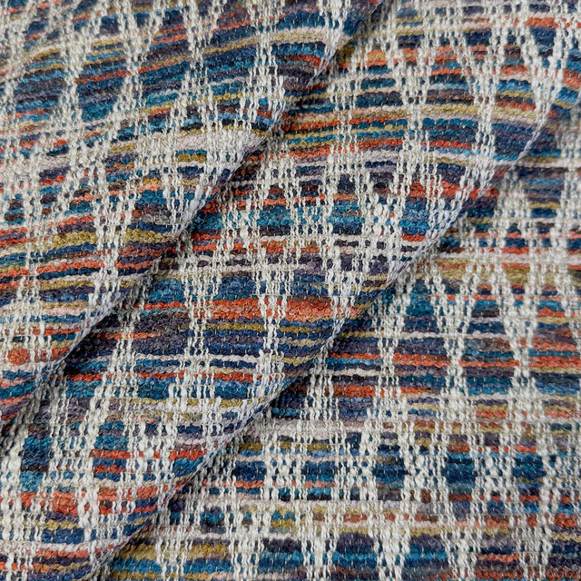 Pepped Regal by Magnolia Designer Fabric - 100% Polyester India 51,000 WYZ Horizontal: 0.75 and Vertical: 2.75 54 - Swanky Fabrics -