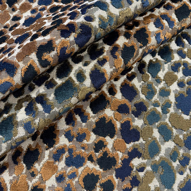 Jodi Ginger by Magnolia Designer Fabric - 51% Poly, 47% Vis, 2% Cot Belgium Horizontal: 14.25 and Vertical: 12 55 - Swanky Fabrics -