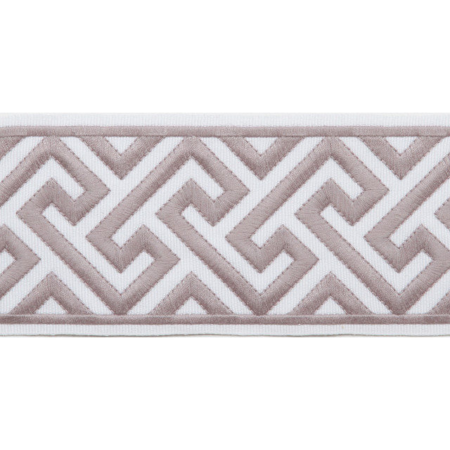 Melrose Emb Tape Lavender by Magnolia Designer Trim - 51% Fibranne, 49% Polyester China Horizontal: and Vertical: 3.5 - Swanky Fabrics -