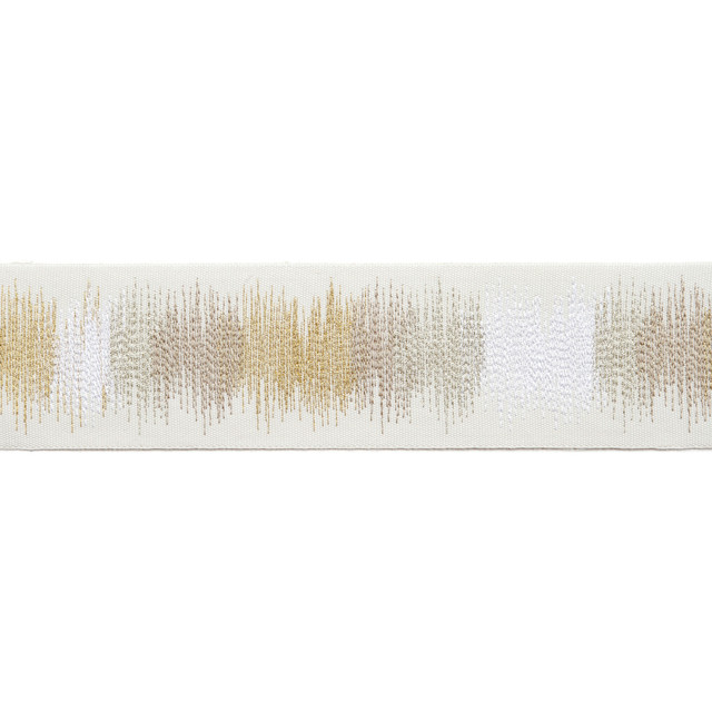 Derry Emb Tape Quartz by Magnolia Designer Trim - 100% Polyester China Horizontal: and Vertical: 3 - Swanky Fabrics -