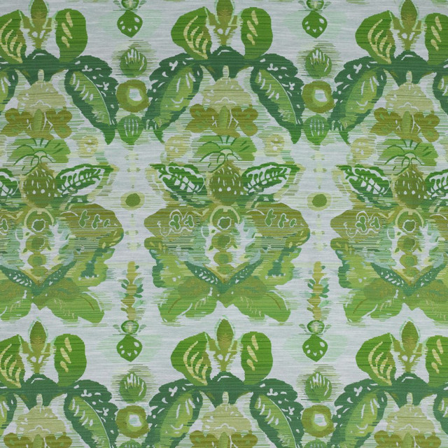 Waterscape Damask Meadow by RM CoCo Designer Fabric 2018 Spring - Luxe Collection 44% Rayon 30% Polyester 16% Nylon 10% Cotton See Sample 66000 Horizontal: 14.5 and Vertical: 26 58 - Swanky Fabrics -