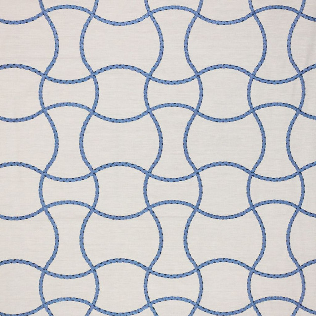 Roped In Horizon by RM CoCo Designer Fabric Finishing Touches Vol 15 64% Polyester 32% Cotton 4% Linen See Sample 0 Horizontal: 8.661422 and Vertical: 9.13 56 - Swanky Fabrics -