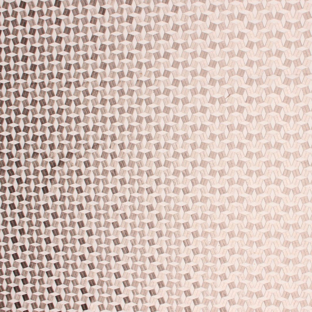 Cubist Taupe by RM CoCo Designer Fabric Prive Vol 1 73% Polyester 27% Cotton See Sample 0 Horizontal: 3.63 and Vertical: 1.88 54 - Swanky Fabrics -