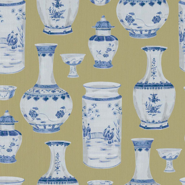 Ming Dynasty Putty by RM CoCo Designer Fabric ColorWorks Fall 2021 RM Studio See Sample 0 Horizontal: 27 and Vertical: 27 0 - Swanky Fabrics -