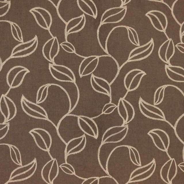 Wandering Vine Earth by RM CoCo Designer Fabric Inspired Living Vol 18 100% Polyester See Sample 0 Horizontal: 16.6141822 and Vertical: 19.13 54 - Swanky Fabrics -
