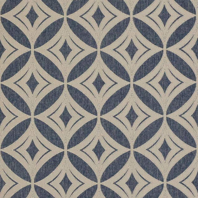 Grove Park Garden Faded Denim by RM CoCo Designer Fabric Inspired Living Vol 16 100% Polyester See Sample 0 Horizontal: 6.82 and Vertical: 8.78 55 - Swanky Fabrics -