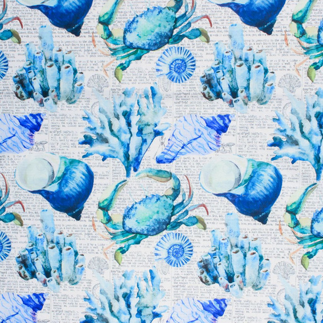 Beach Party Clarity by RM CoCo Designer Fabric Inspired Living Vol 10 100% Polyester See Sample 30000 Horizontal: 18 and Vertical: 18 54 - Swanky Fabrics -