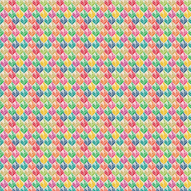 Caribe Frond Confetti by RM CoCo Designer Fabric Suitemates 100% Polyester See Sample 0 Horizontal: 6.88 and Vertical: 6.88 55 - Swanky Fabrics -