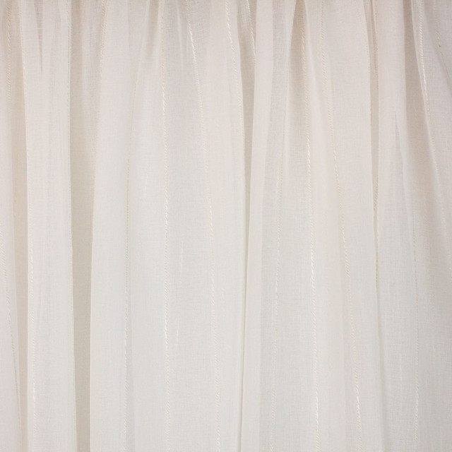 Wolcott Winter White by RM CoCo Designer Fabric Sheer Indulgence Regular Book 100% Polyester See Sample 0 Horizontal: 0 and Vertical: 0 110 - Swanky Fabrics -