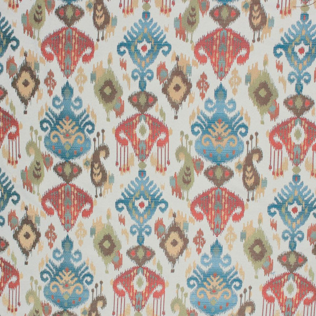 Makai Fiesta by RM CoCo Designer Fabric Inspired Living Vol 8 100% Polyester See Sample 9000 Horizontal: 14.75 and Vertical: 15.125 58 - Swanky Fabrics -