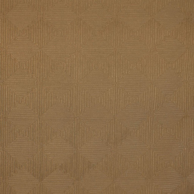 Greek Key Fret Brown Sugar by RM CoCo Designer Fabric Finishing Touches Vol 17 73% Polyester 27% Cotton See Sample 0 Horizontal: 10.236226 and Vertical: 9.448824 55 - Swanky Fabrics -