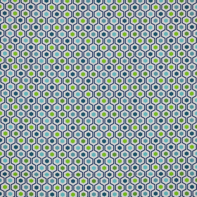 Bee's Knees Azul by RM CoCo Designer Fabric Finishing Touches Vol 16 100% Cotton See Sample 30000 Horizontal: 6.89 and Vertical: 7.48 55 - Swanky Fabrics -