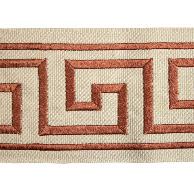 BD130 Border 4" Spice by RM CoCo Designer Trim Creative Threads IV 100% Cotton Base 100% Rayon Embroidery See Sample 0 Horizontal: 4 and Vertical: 3 4 - Swanky Fabrics -