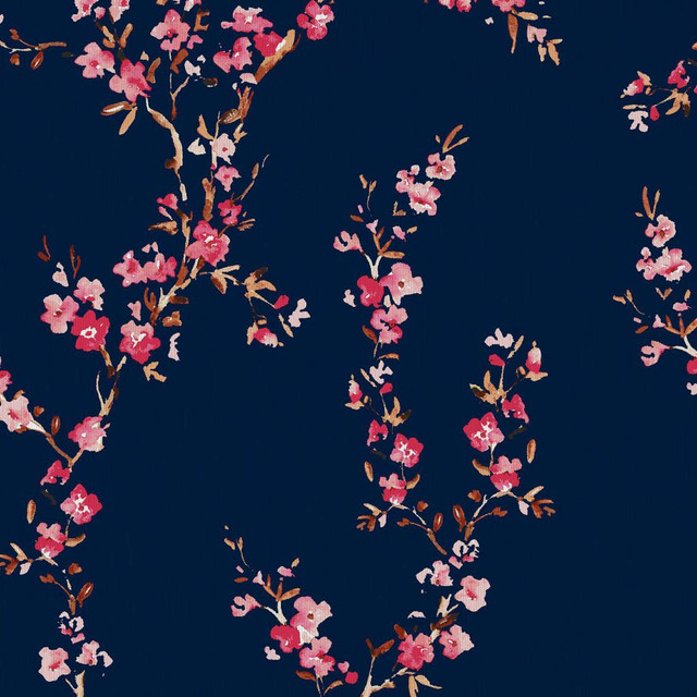 Manchurian Blossoms Britannia by RM CoCo Designer Fabric ColorWorks Fall 2021 RM Studio See Sample 0 Horizontal: 27 and Vertical: 27 0 - Swanky Fabrics -
